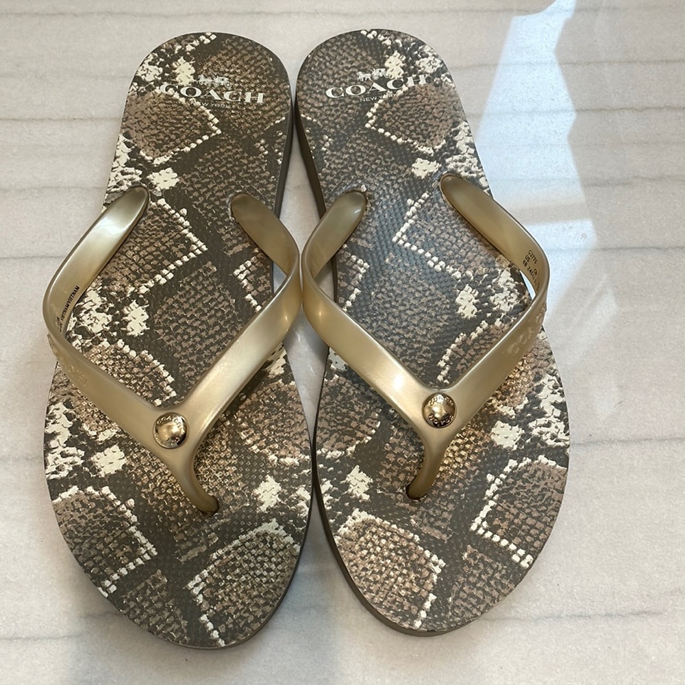 Coach sandals